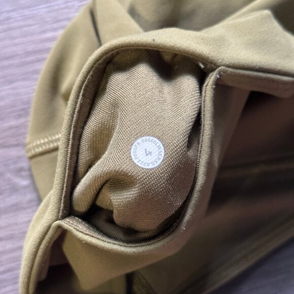 Lululemon Women's Nulu and Crisscross Mesh Stirrup Tight - Green - Picture 7 of 10